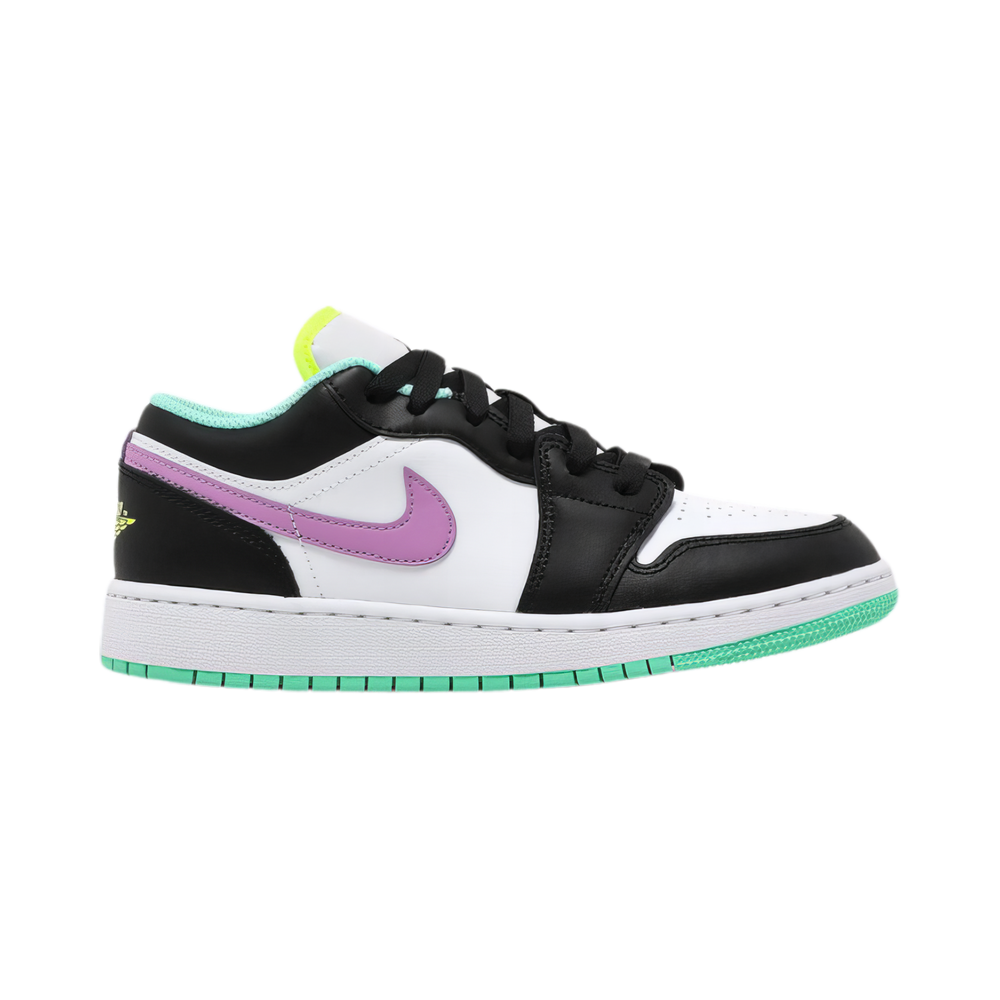 Nike Air Jordan 1 Low GS 'White Violet Shock'