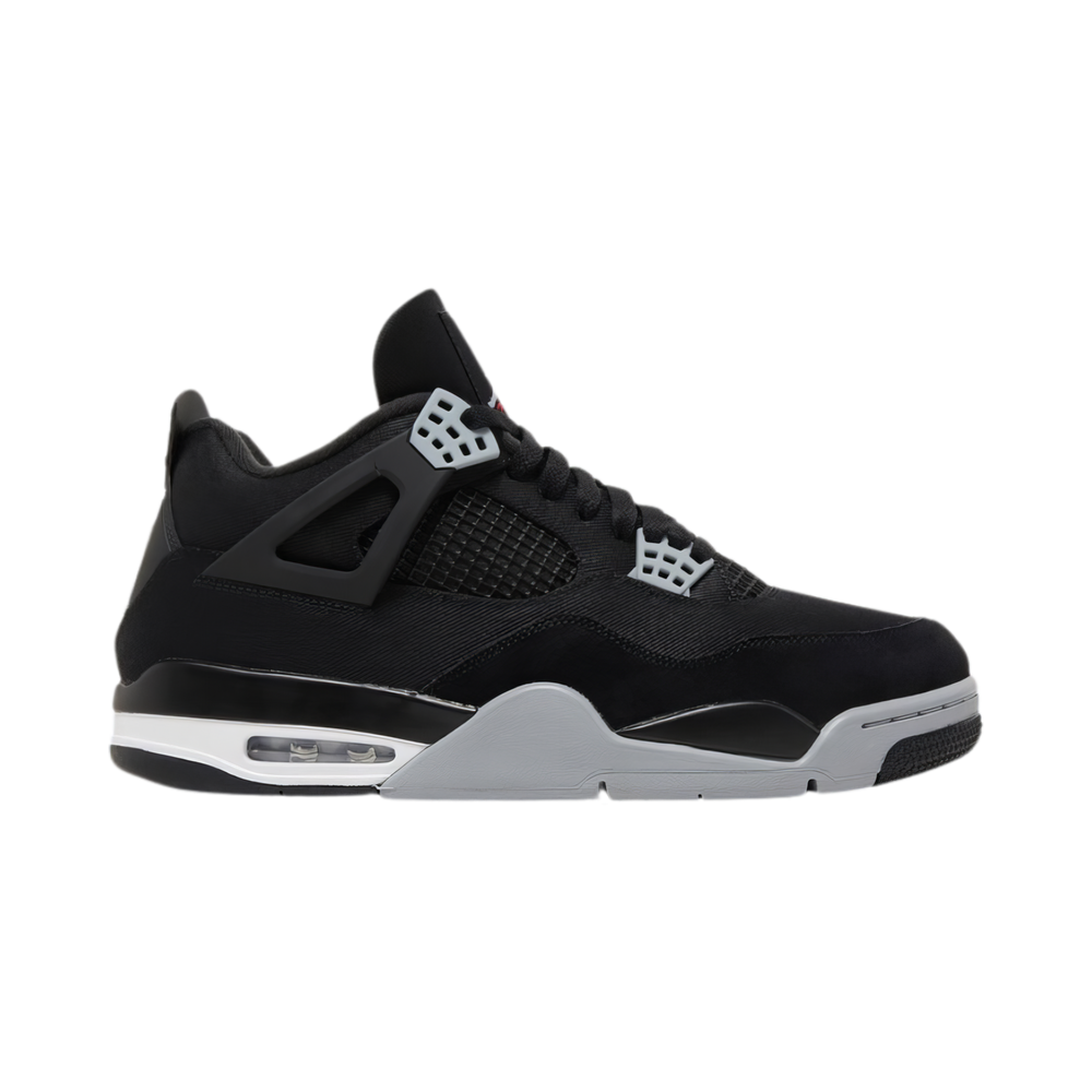 Nike Air Jordan 4 Retro 'Black Canvas'