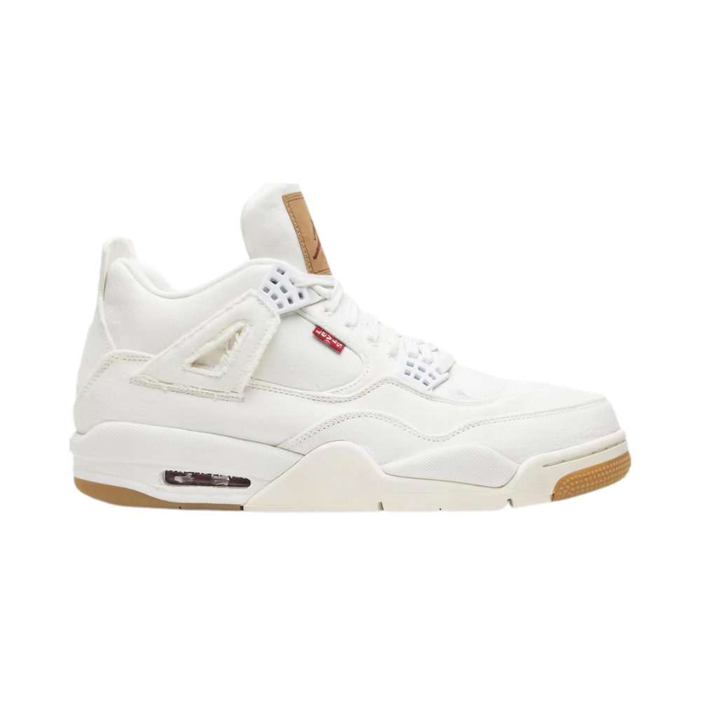 Levi's x Air Jordan 4 Retro 'White Denim'