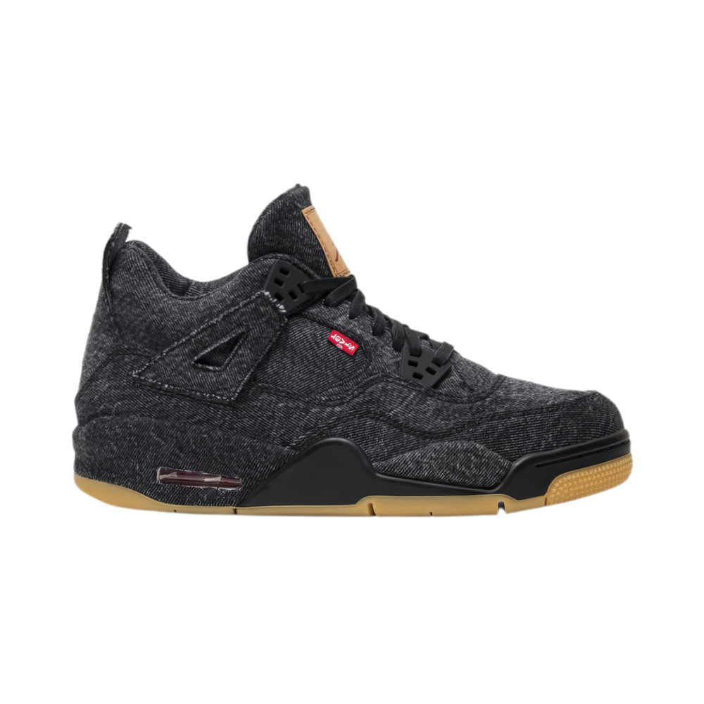 Levi's x Air Jordan 4 Retro 'Black Denim'