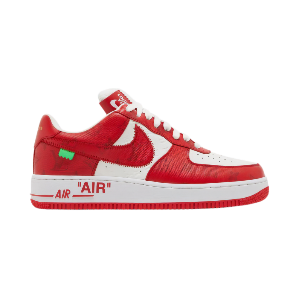 Louis Vuitton x Air Force 1 Low 'White Comet Red'