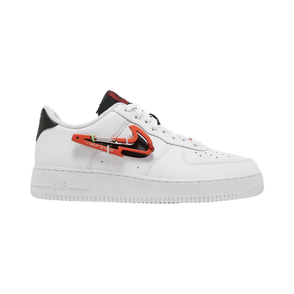 Nike Air Force 1 '07 Premium 'Carabiner - White Habanero Red'