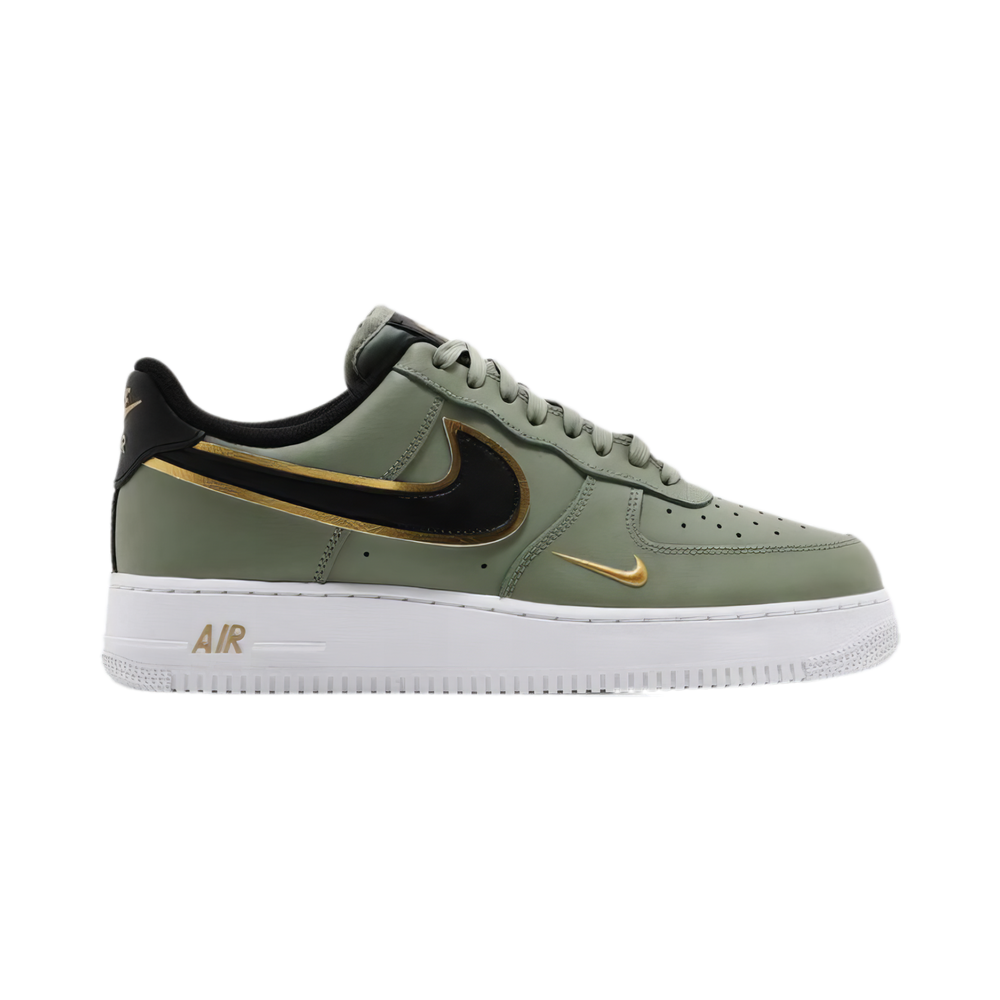 Nike Air Force 1 '07 LV8 'Metallic Swoosh Pack - Oil Green'