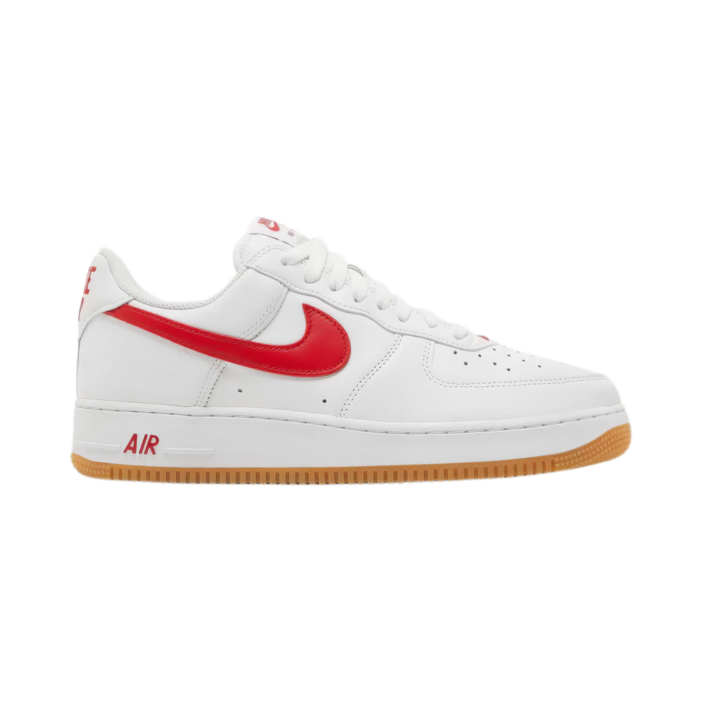 Nike Air Force 1 Low 'Color of the Month - White University Red'
