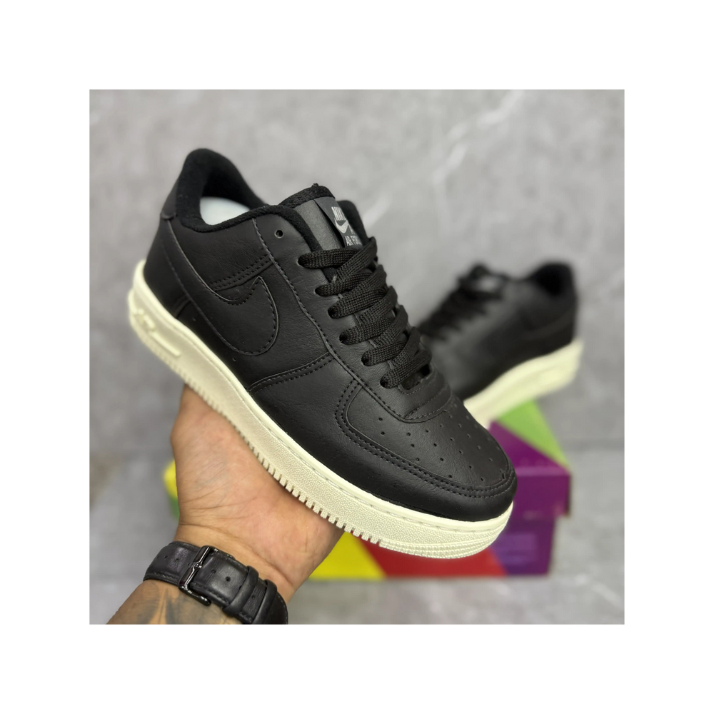 Nike Air Force 1 Black Off White Premium - Masculino