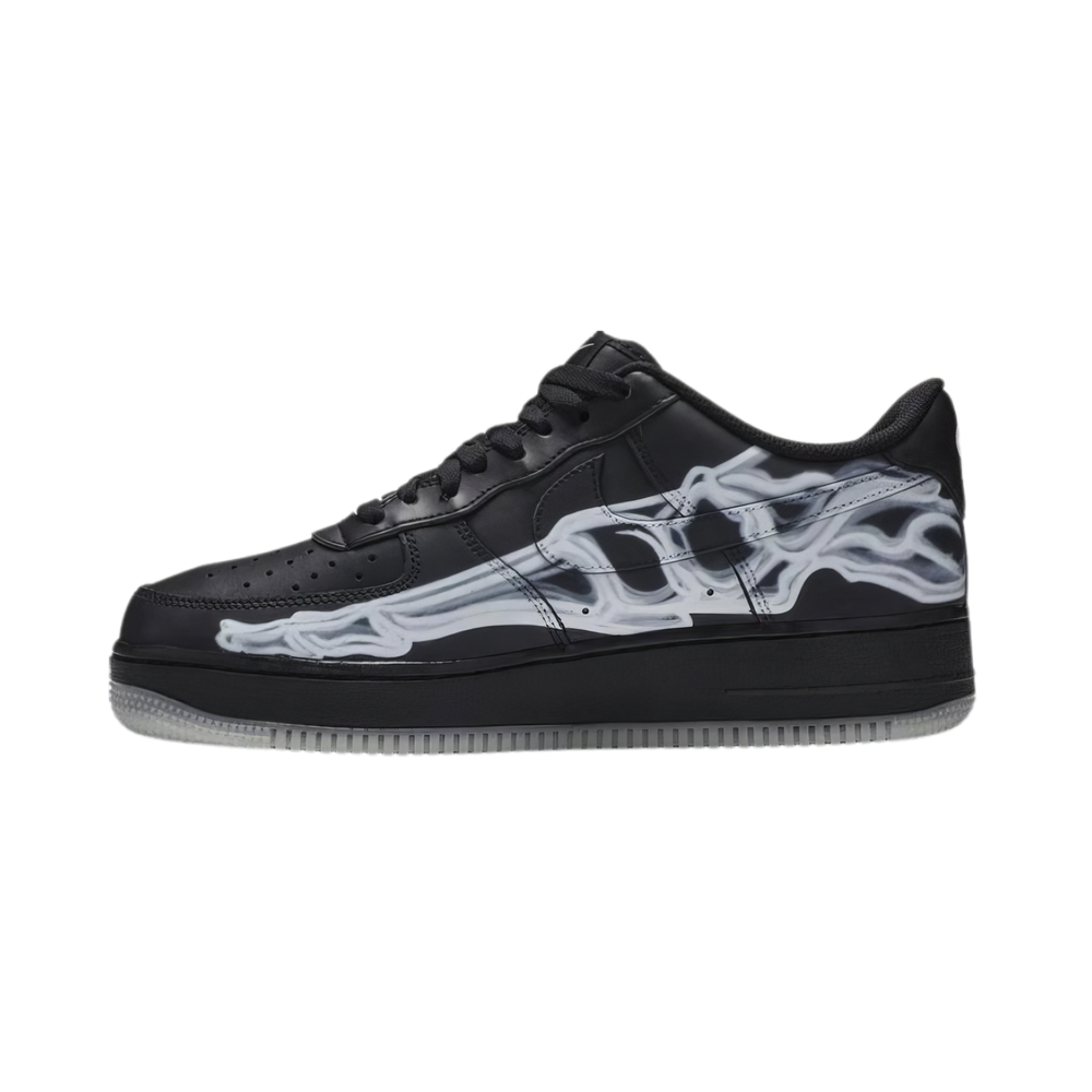 Nike Air Force 1 '07 QS 'Black Skeleton'