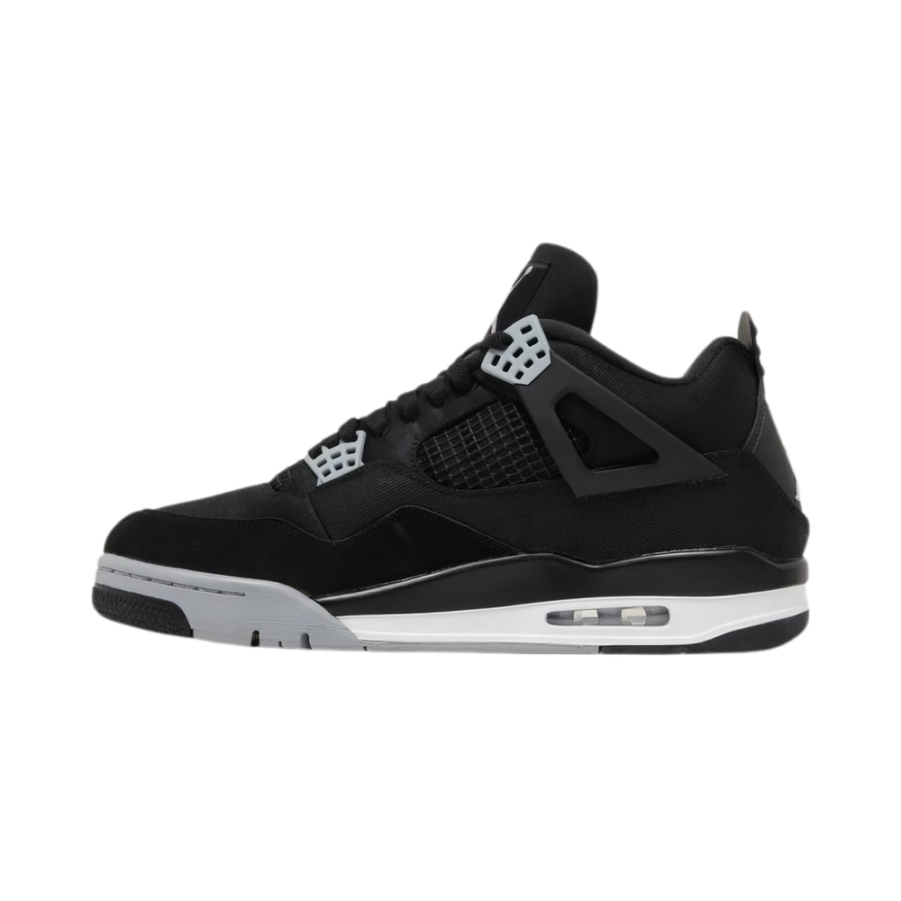 Nike Air Jordan 4 Retro 'Black Canvas'