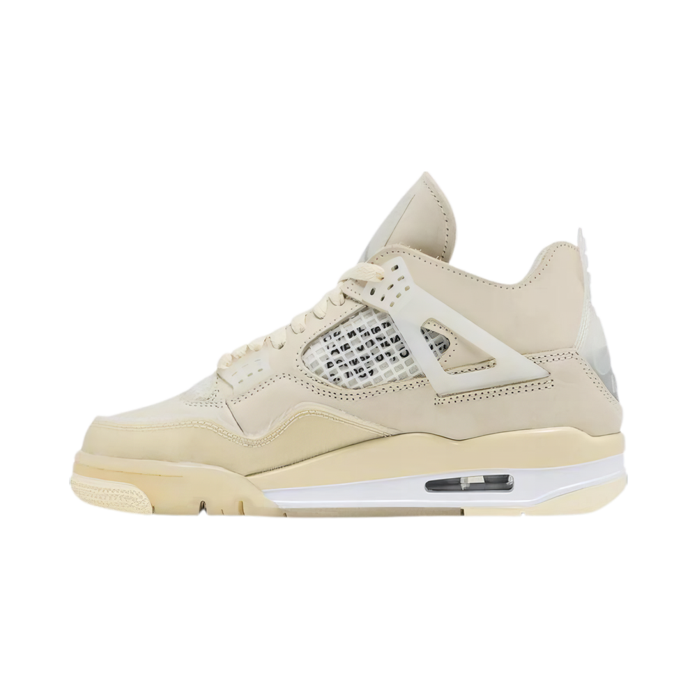Off-White x Air Jordan 4 SP 'Sail'