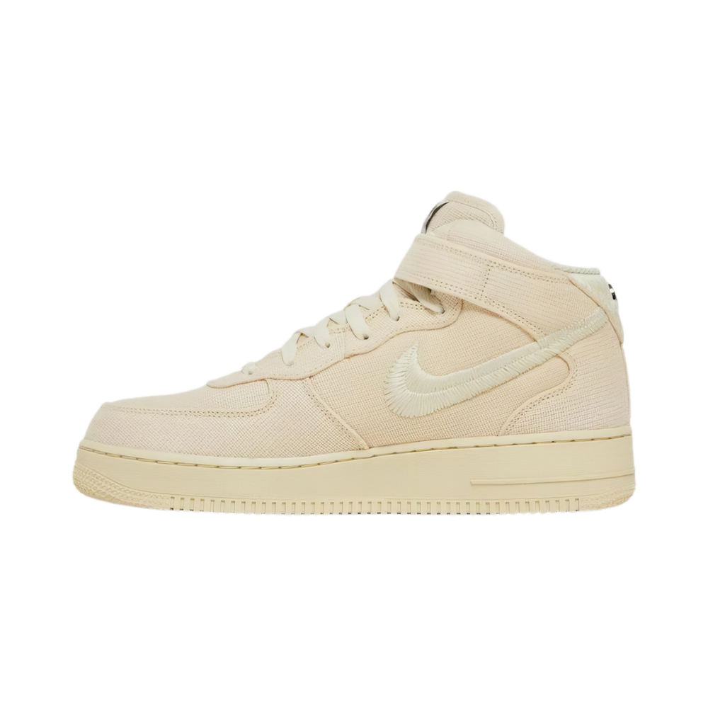 Stussy x Air Force 1 Mid 'Fossil'