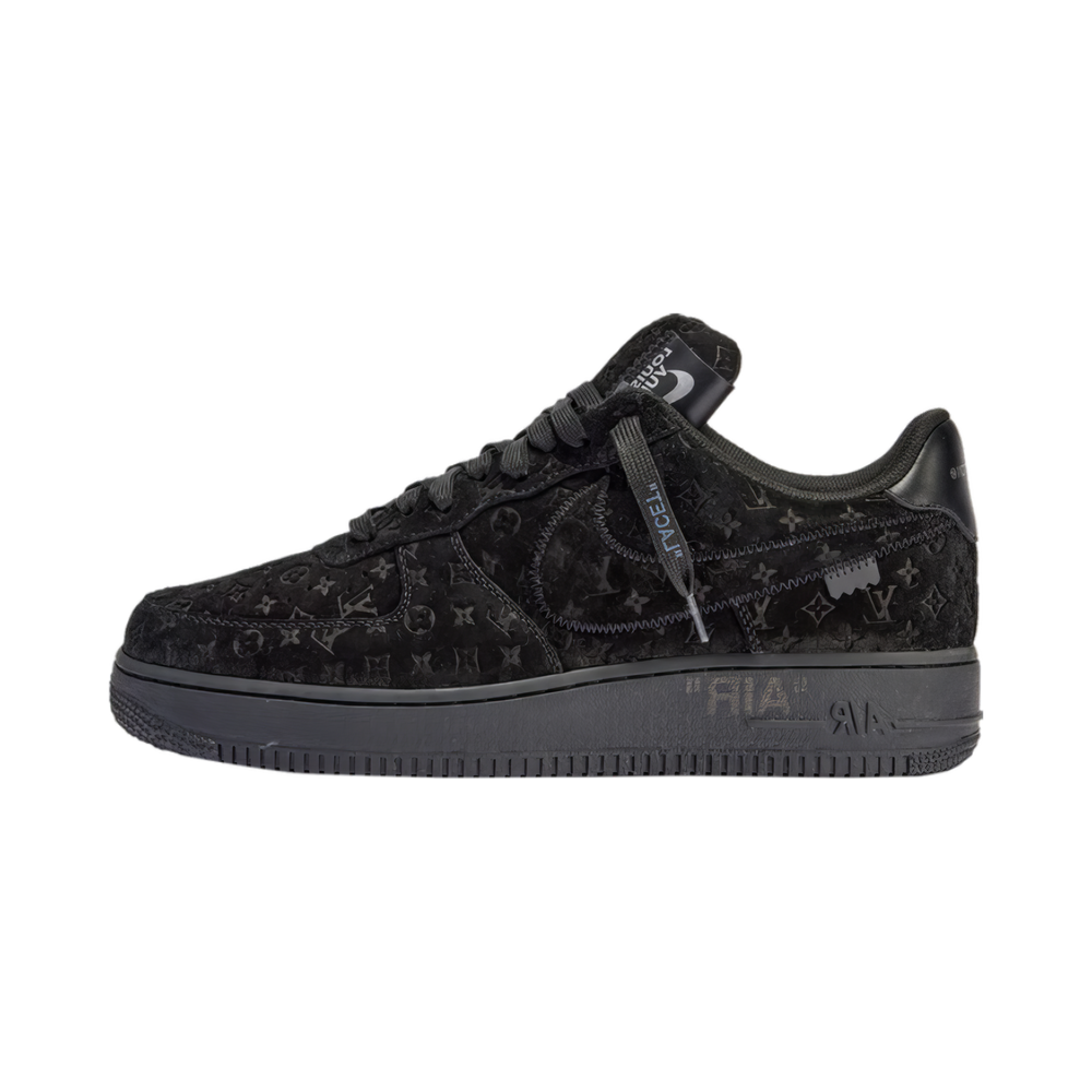 Louis Vuitton x Air Force 1 Low 'Triple Black'