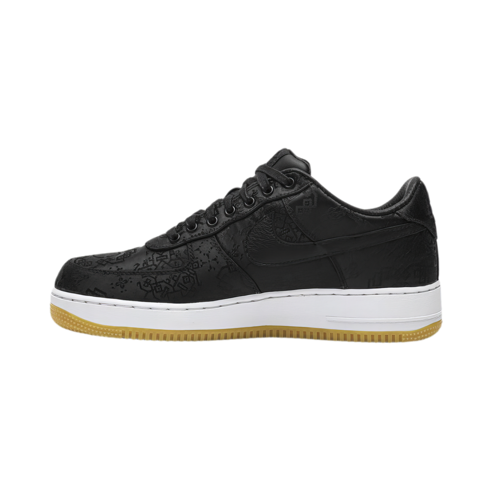 Fragment Design x CLOT x Air Force 1 'Black Silk'