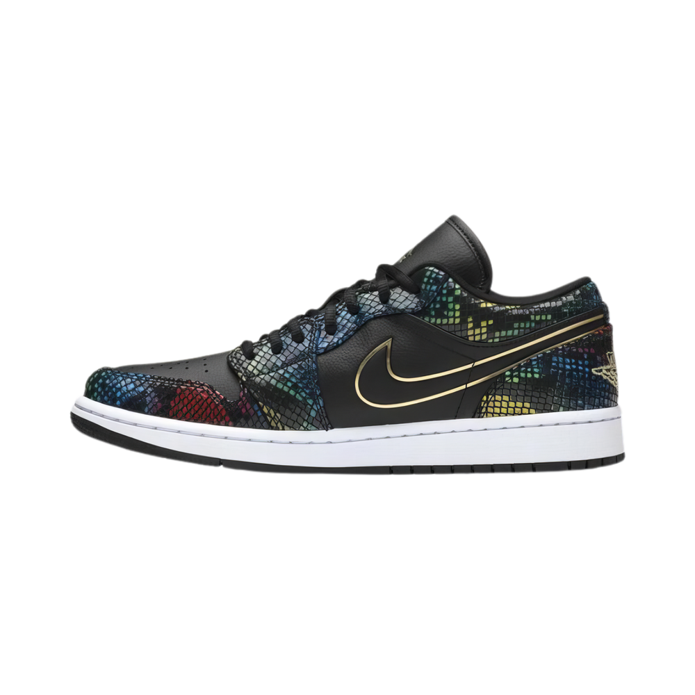 Nike Air Jordan 1 Low 'Multi Snakeskin'