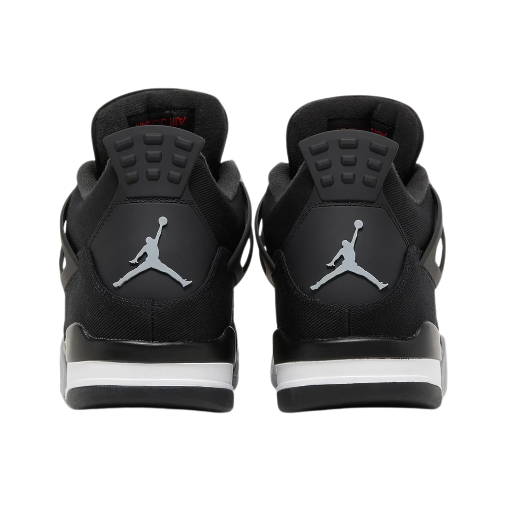 Nike Air Jordan 4 Retro 'Black Canvas'