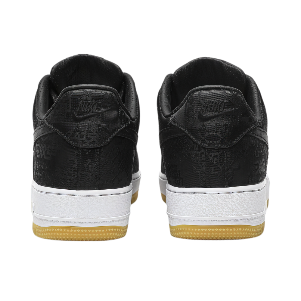 Fragment Design x CLOT x Air Force 1 'Black Silk'