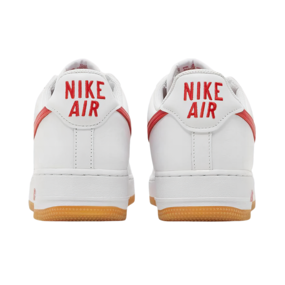 Nike Air Force 1 Low 'Color of the Month - White University Red'
