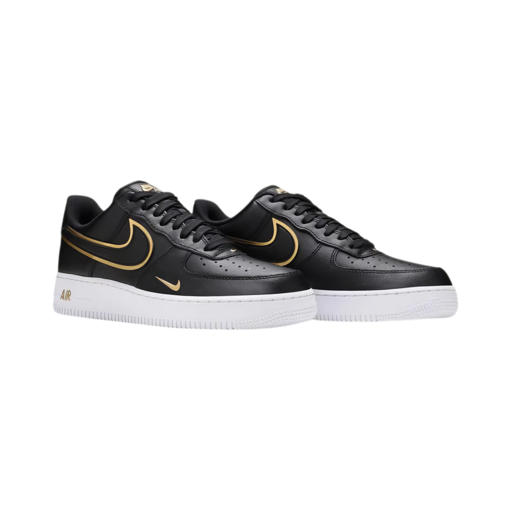 Nike Air Force 1 '07 LV8 'Metallic Swoosh Pack - Black'
