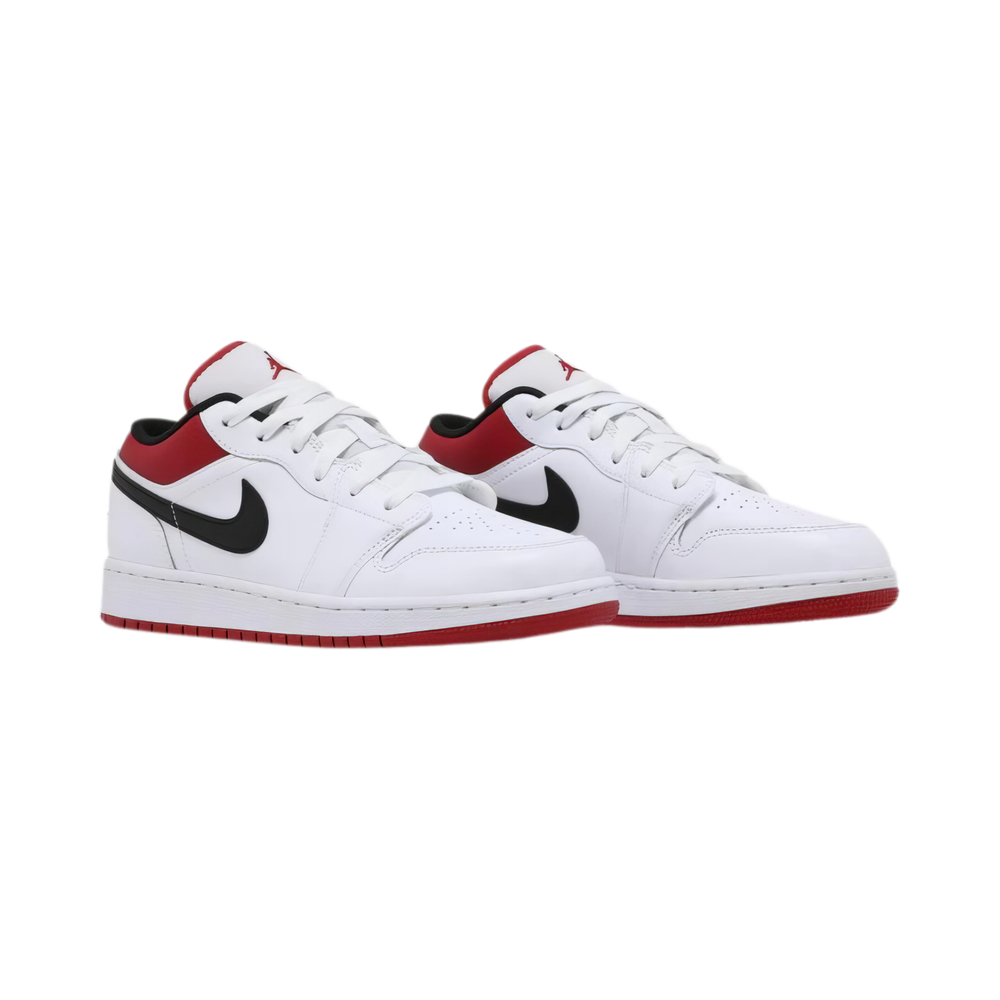 Nike Air Jordan 1 Low GS 'White Gym Red'