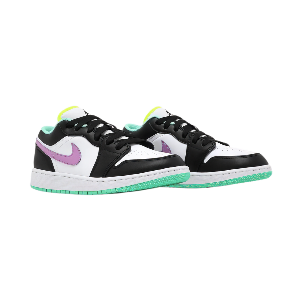 Nike Air Jordan 1 Low GS 'White Violet Shock'