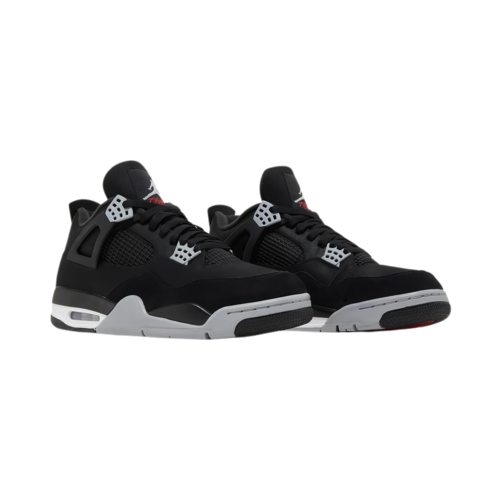 Nike Air Jordan 4 Retro 'Black Canvas'