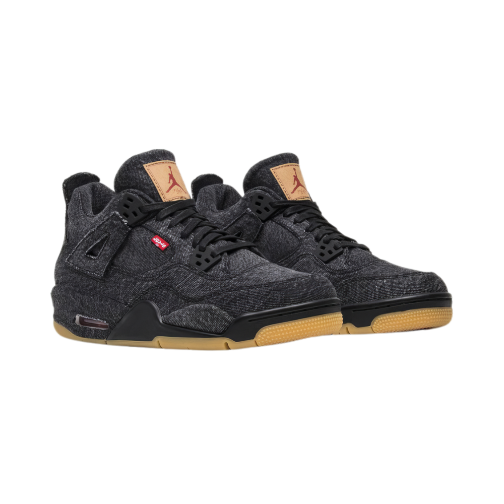 Levi's x Air Jordan 4 Retro 'Black Denim'