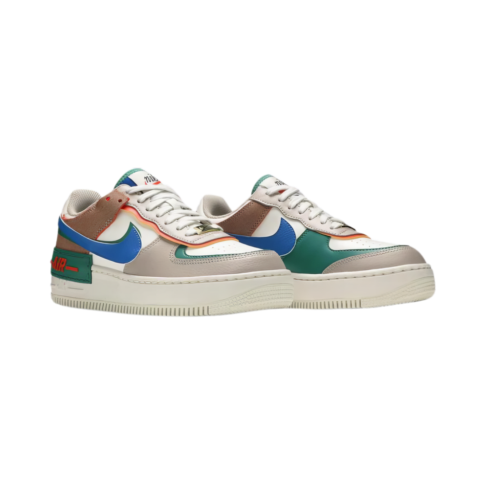 Nike Air Force 1 Shadow 'Sail Signal Blue Green'