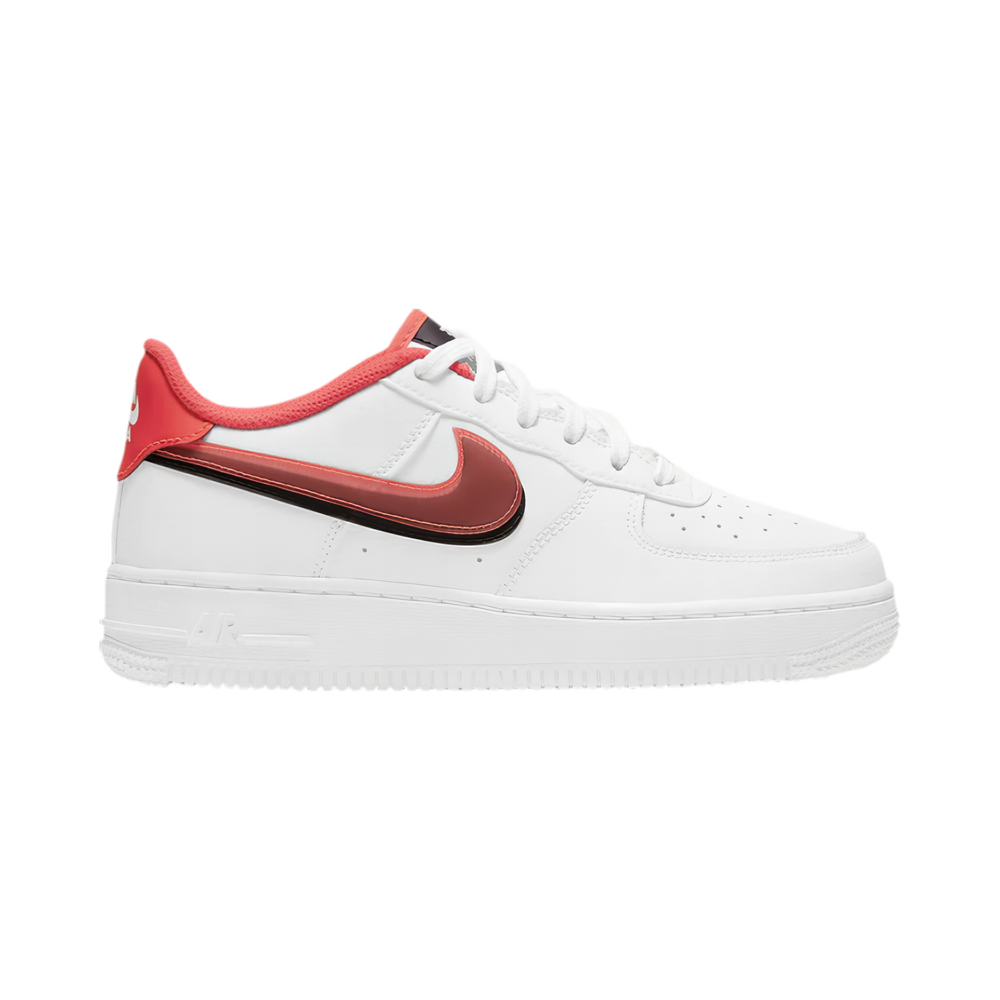 Nike Air Force 1 LV8 GS 'Double Swoosh - Bright Crimson'